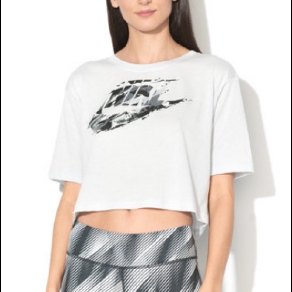 grey camo crop top